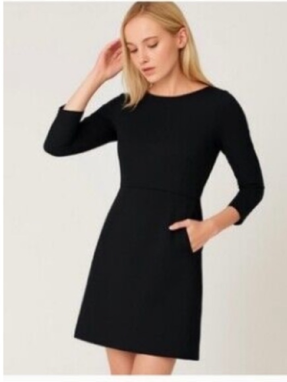 SPANX 3/4 Sleeve Black Dress Sz XL